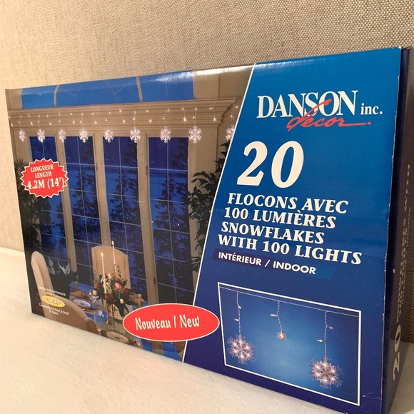 Danson Snowflakes With 100 Lights Indoor - Picture 5 of 7